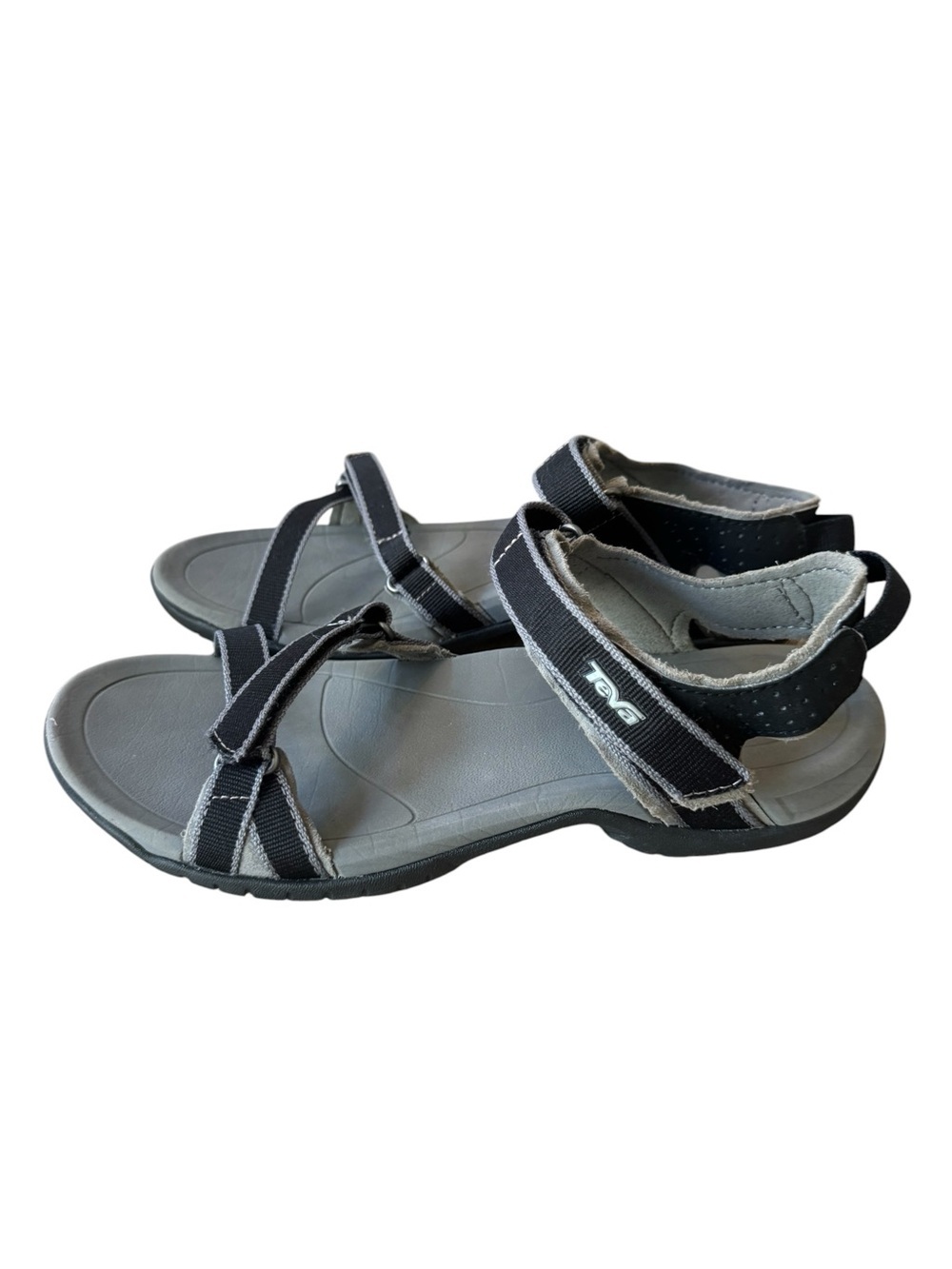Teva Vera Women's Gray Adjustable Slingback Ankle Strap Sandals 1006263 Size 8